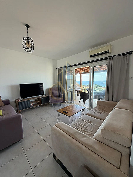 GİRNE ESENTEPE’DE SİTE İÇERİSİNDE FULL EŞYALI SATILIK 1+1 PENTHOUSE / TERASLI DAİRE